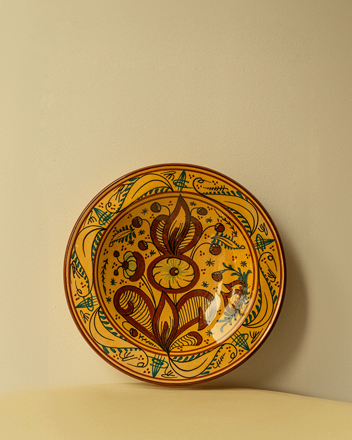 Set of 3 Decorative Spanish Ceramic Plates