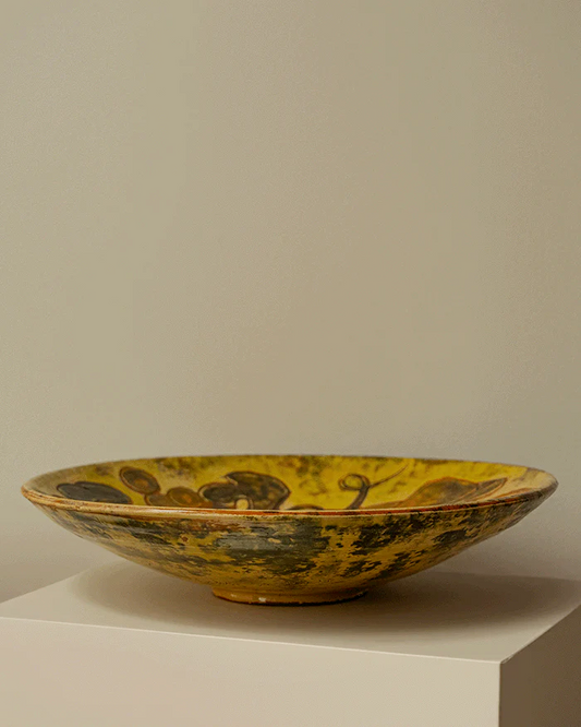 Large Catalan Ceramic Plate