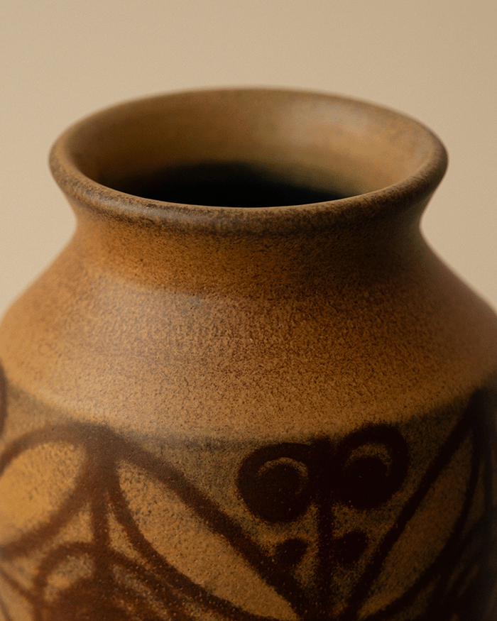 Vintage 1970s Serra Ceramic Vase