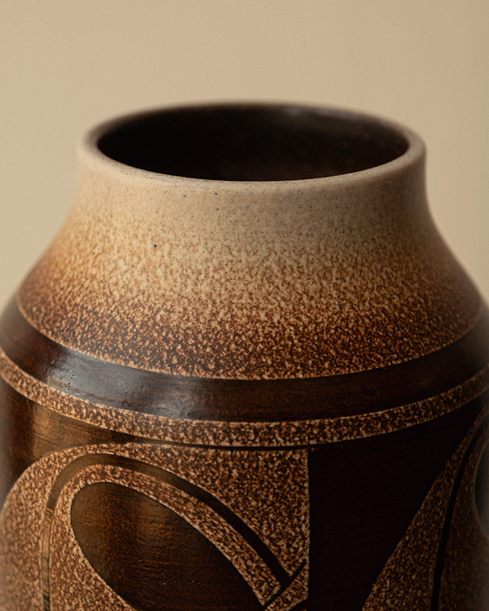 Catalan Ethnic Vase by Serra