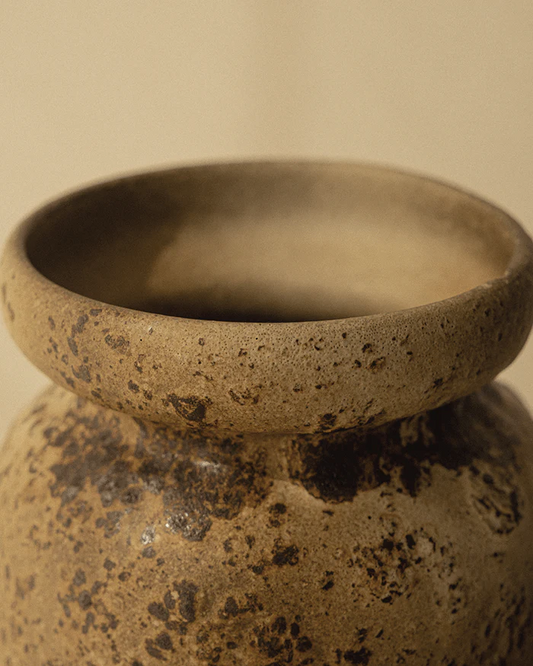 Rustic Stoneware French Pitcher