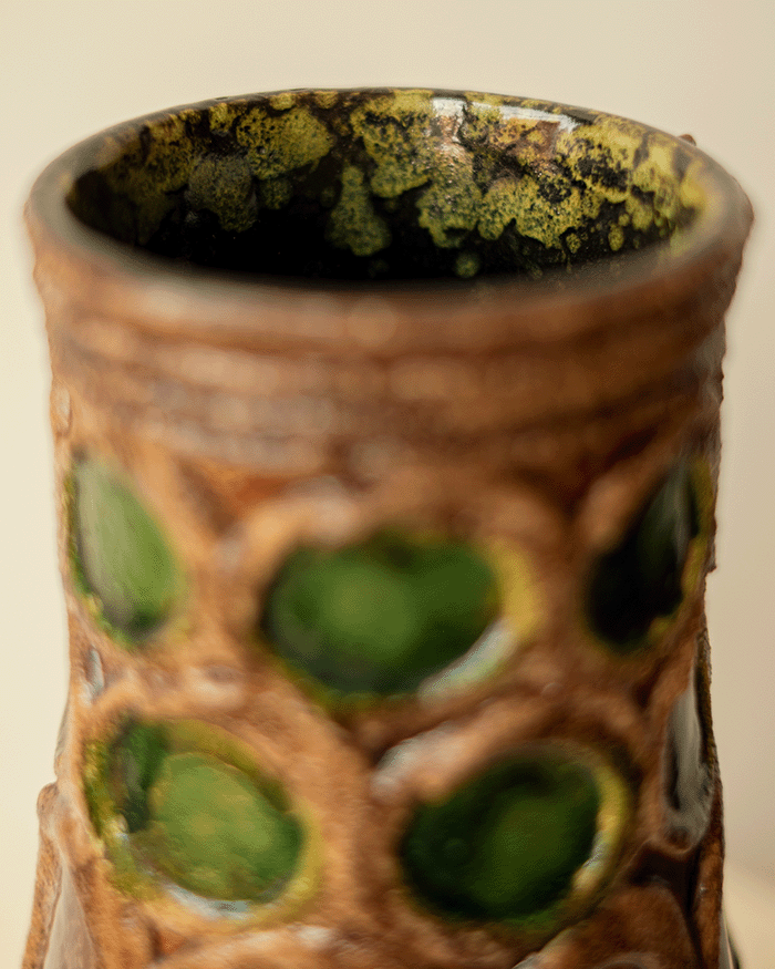 Embossed & Glazed Vase