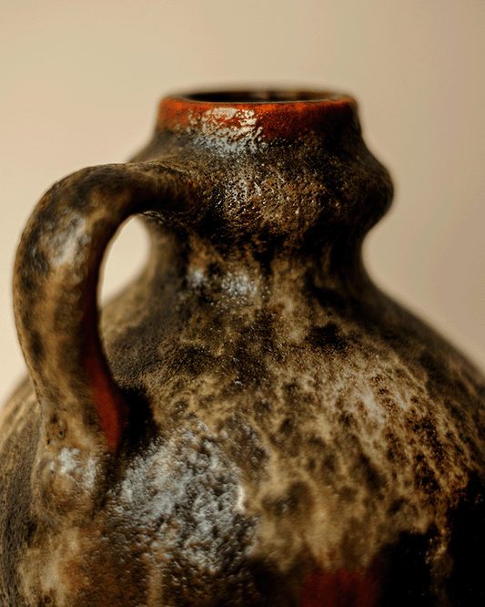 Fat Lava Jug Vase