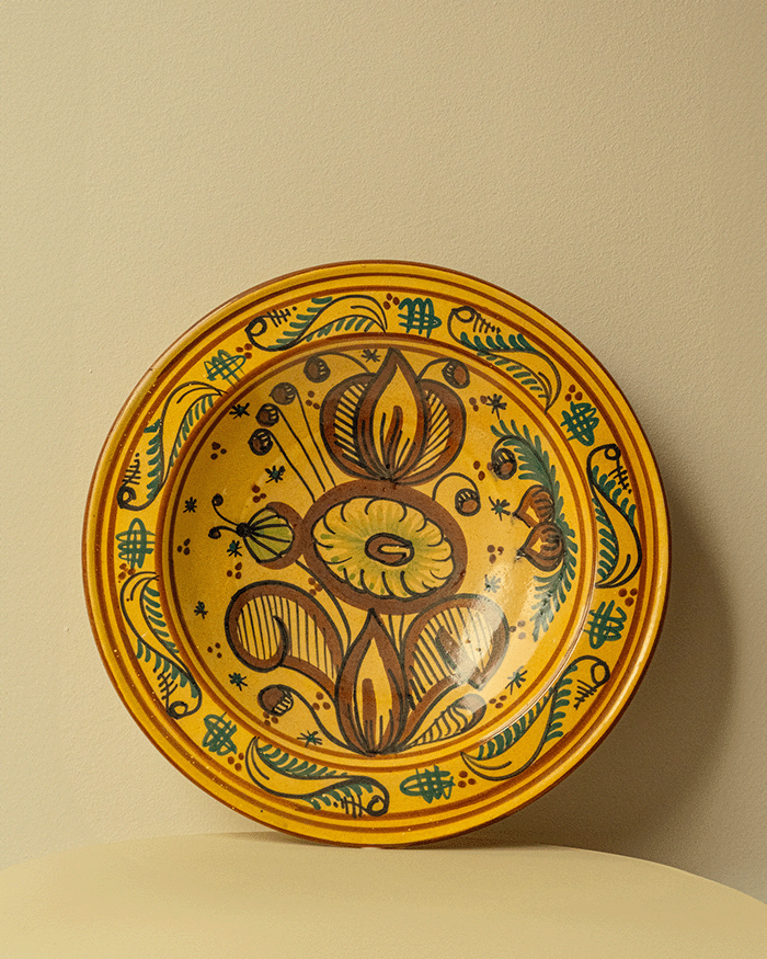 Set of 3 Decorative Spanish Ceramic Plates