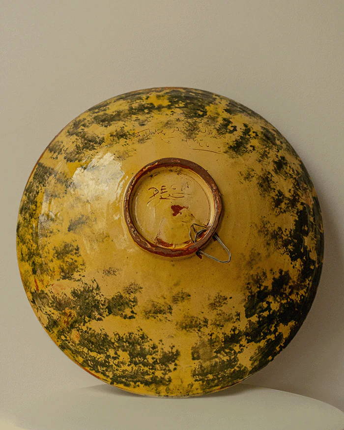 Large Catalan Ceramic Plate