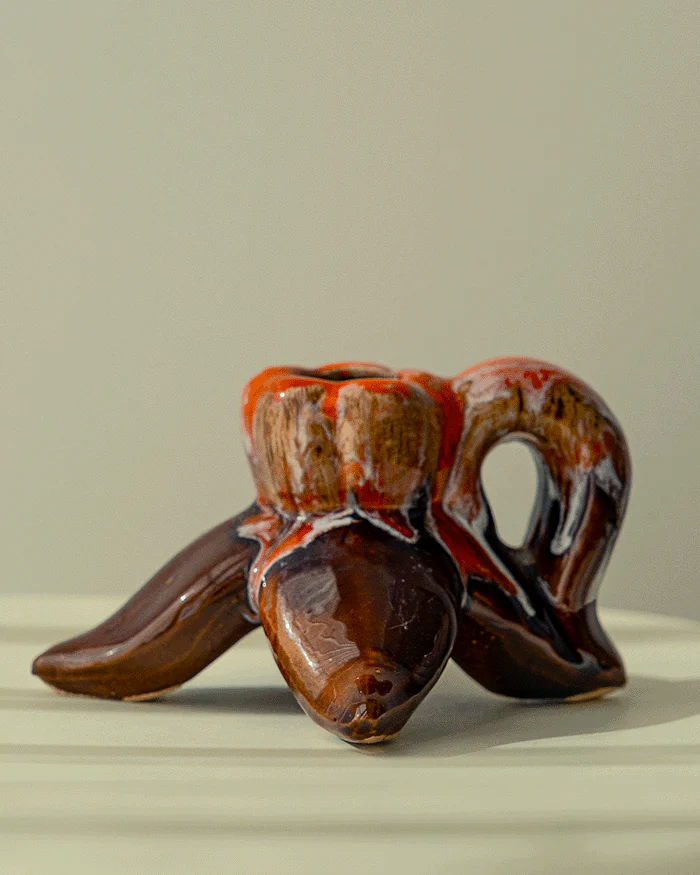 Pair of Vallauris Candlesticks