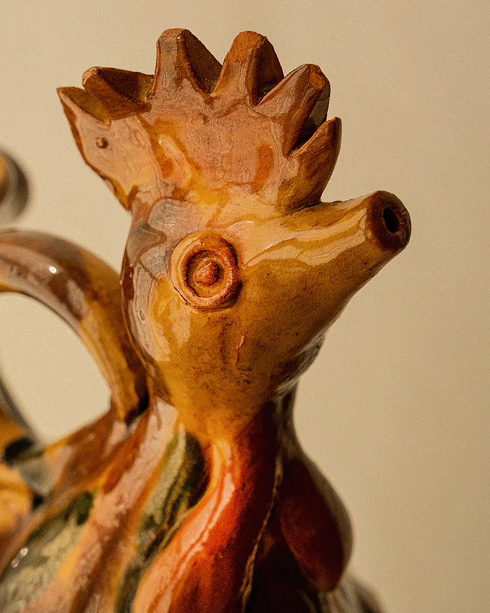 Spanish Ceramic Rooster ‘Botijo’