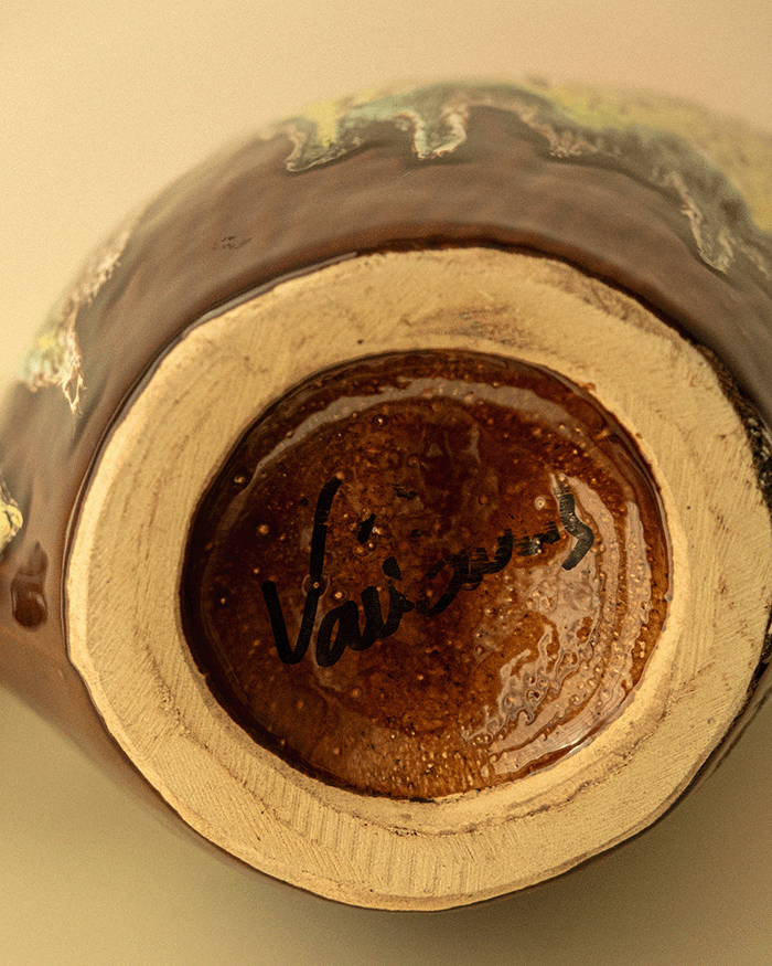 Vallauris Ceramic Rooster Pitcher