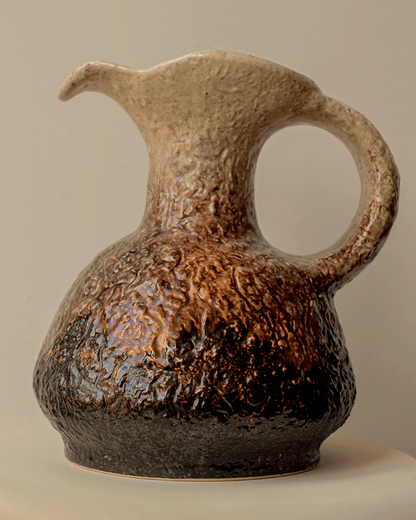Vintage Pottery Lava Vase