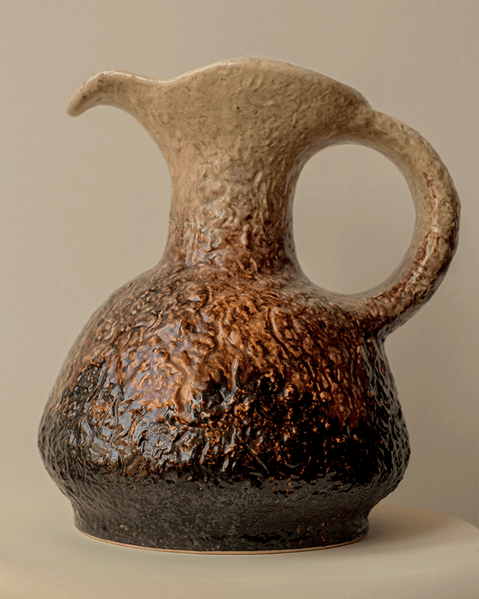 Vintage Pottery Lava Vase