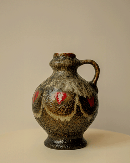 Fat Lava Jug Vase