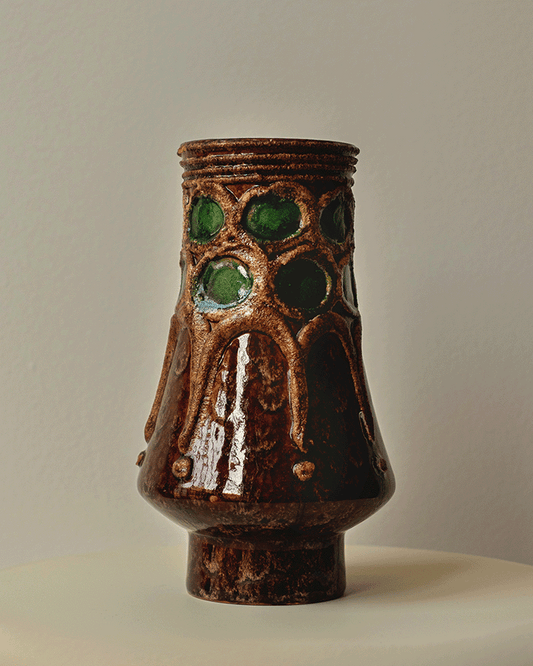 Embossed & Glazed Vase
