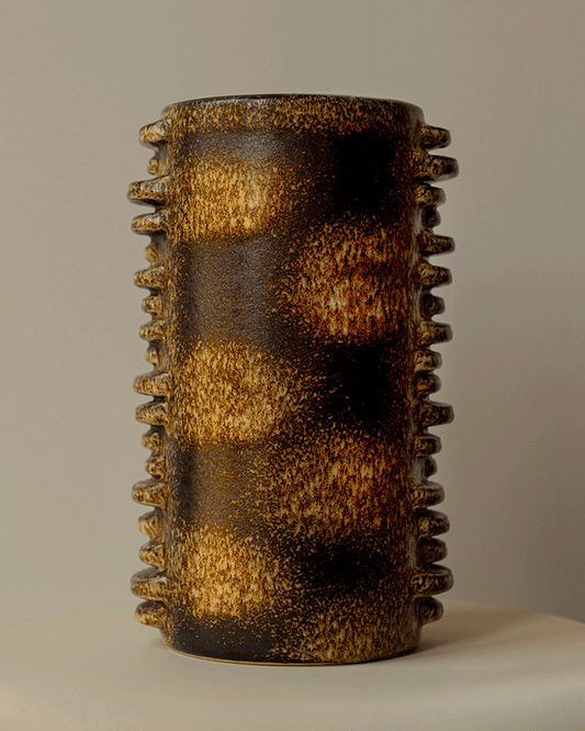 Rare Fat Lava Floor Vase