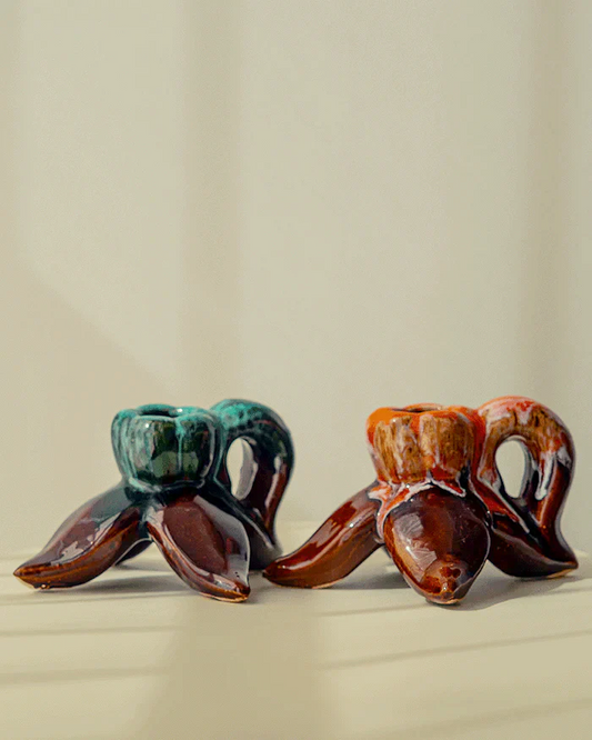 Pair of Vallauris Candlesticks