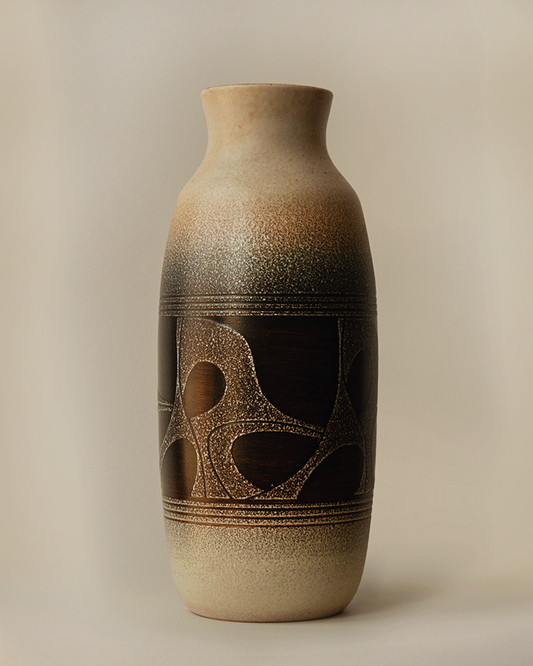 Ethnic Ceramic Vase by Serra