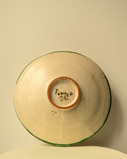 Pair of Ceramic Plates by Domingo Punter