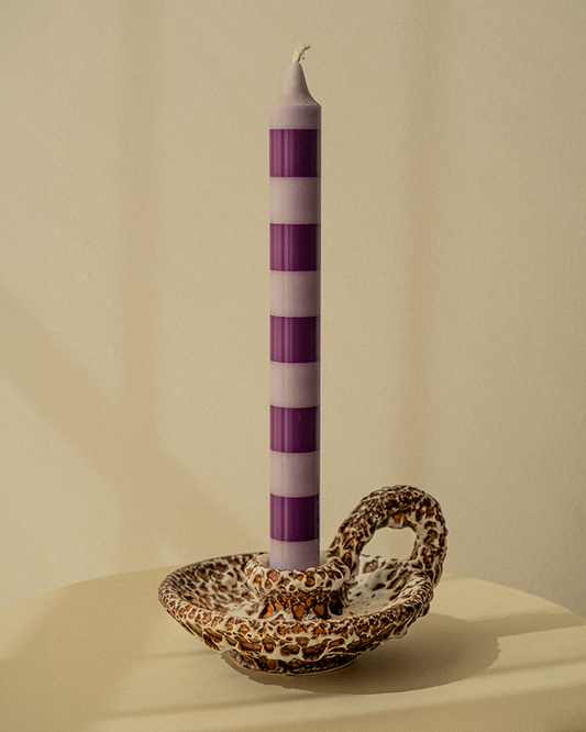 Vallauris Ceramic Candlestick