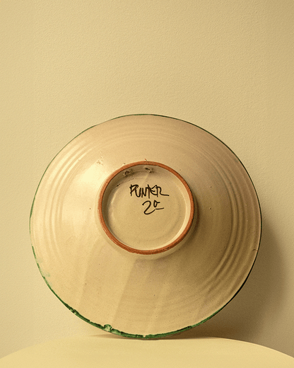 Pair of Ceramic Plates by Domingo Punter