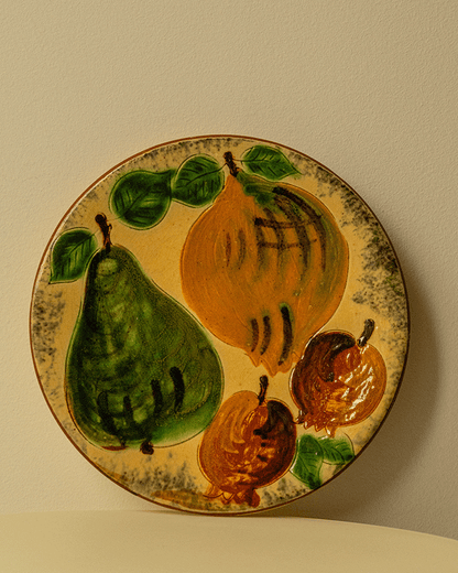 Set of 4 Ceramic Plates by Puigdemont